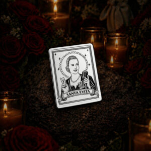 Pin Santa Evita